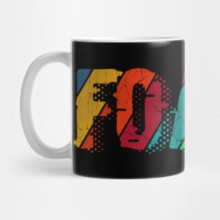 vintage color Foals Mug